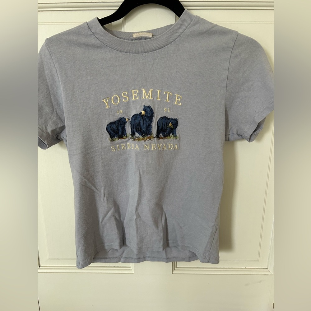 Brandy Embroidered Tee